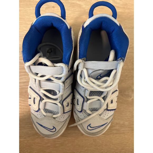 Nike Air More Uptempo '96 Embossed Hoops Youth Size 11.5C Royal Blue - Picture 4 of 6